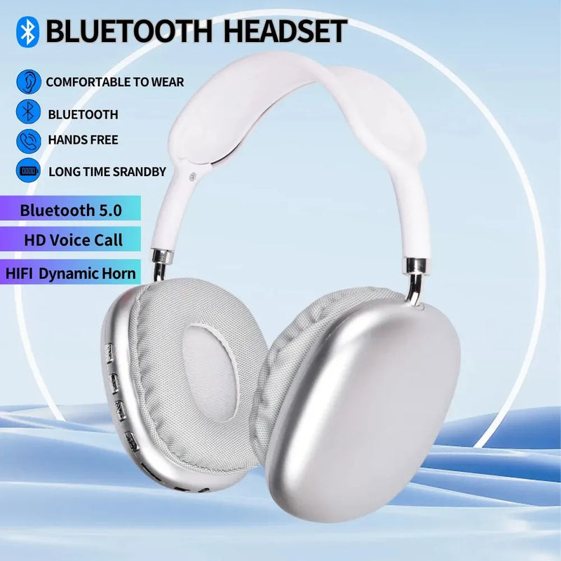 SMART HEADPHONE P9, BLUETOOTH COM SOM ESTEREO PARA CELULAR, GAMING OU PC